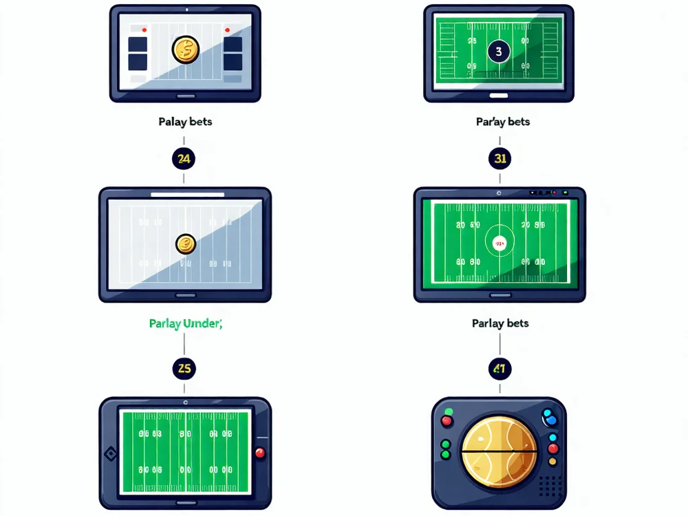 Biểu đồ minh họa các loại cược chấp khác nhau và cách tính toán kết quả