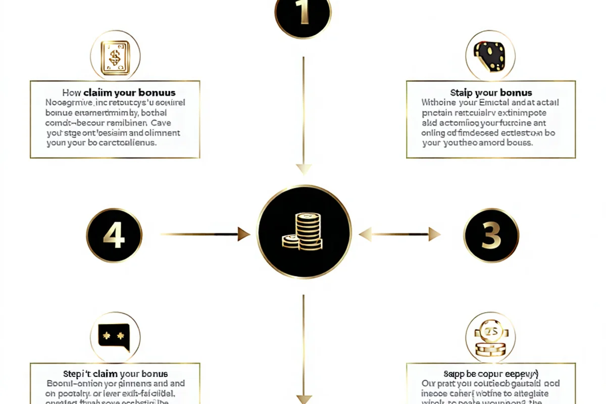 Biểu đồ quy trình 5 bước nhận thưởng tại 181BET