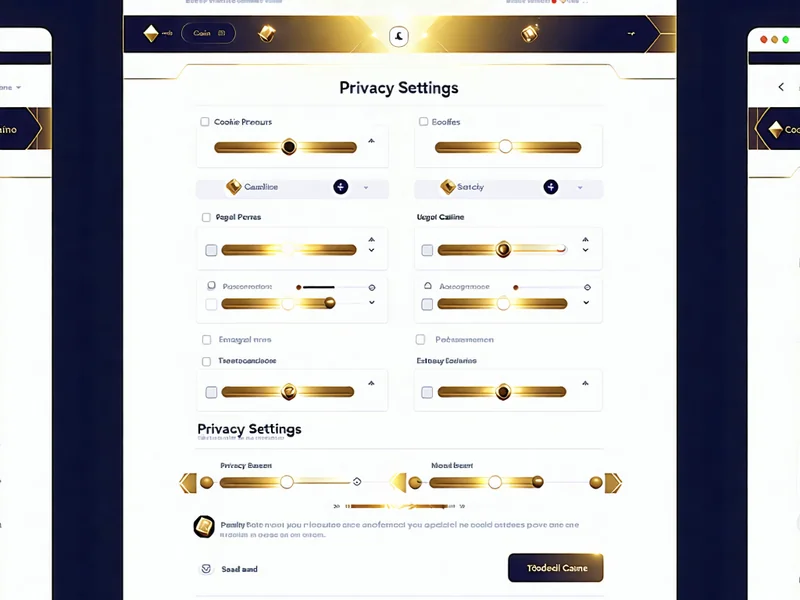 Hình ảnh giao diện quản lý cài đặt cookie và quyền riêng tư của người dùng 181BET