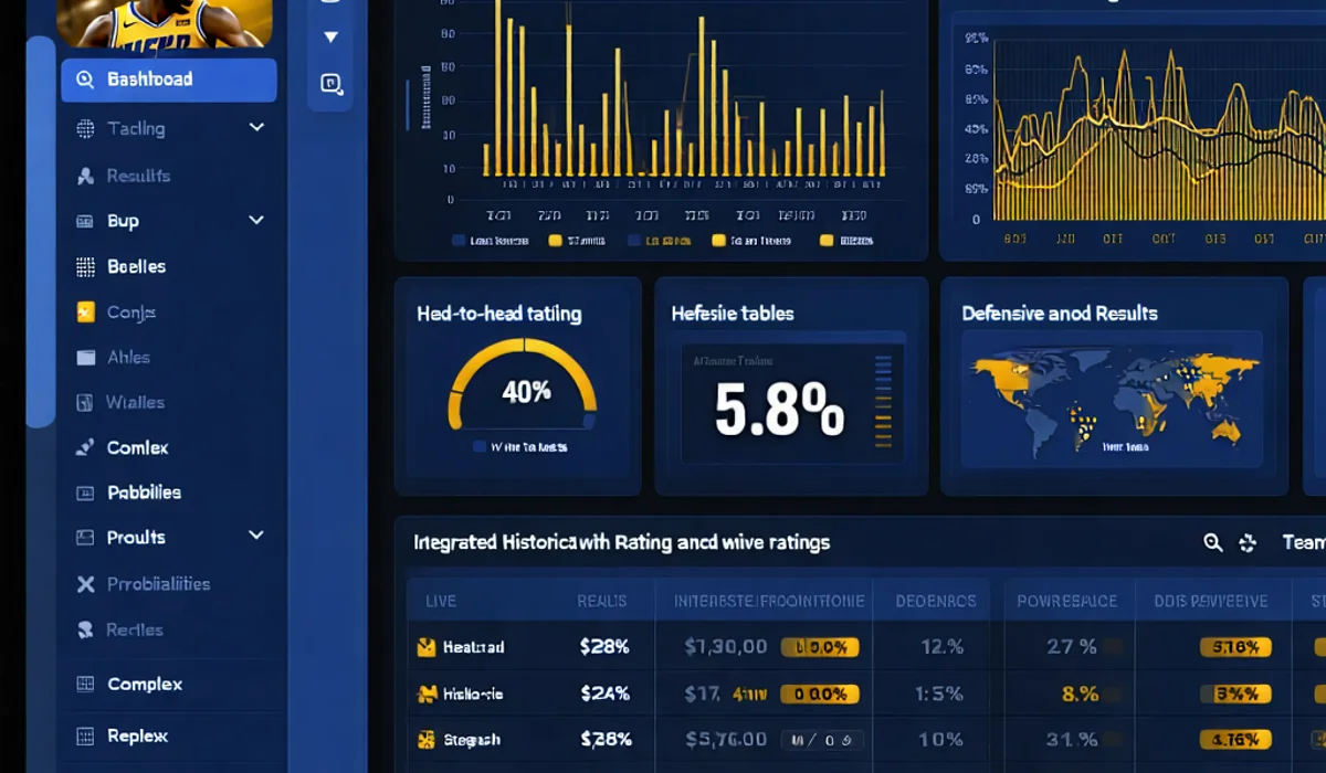 Biểu đồ phân tích dữ liệu phức tạp với các đường xu hướng và số liệu thống kê, minh họa quy trình dự đoán khoa học của 181BET