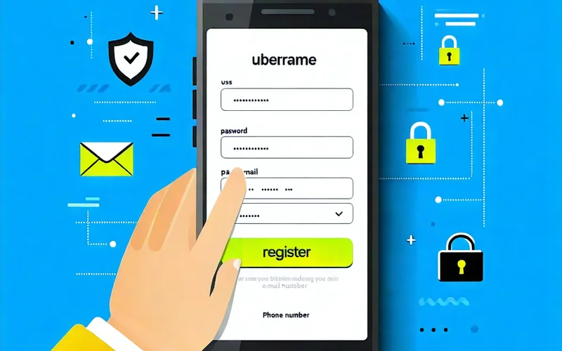 Hình ảnh minh họa quy trình đăng ký tài khoản 181BET