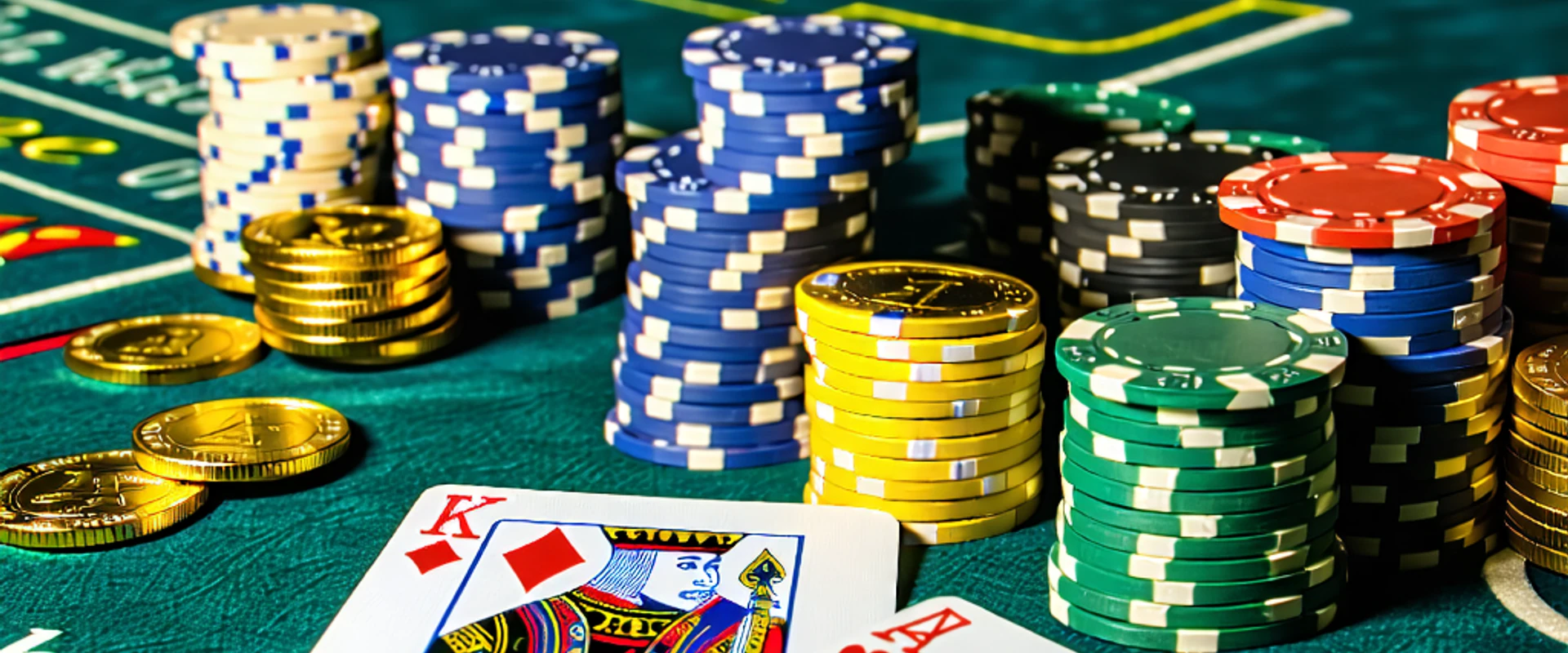 Hình ảnh sòng bạc sang trọng với các biểu tượng tiền vàng và chip, đại diện cho phần thưởng cược lớn tại 181BET Việt Nam