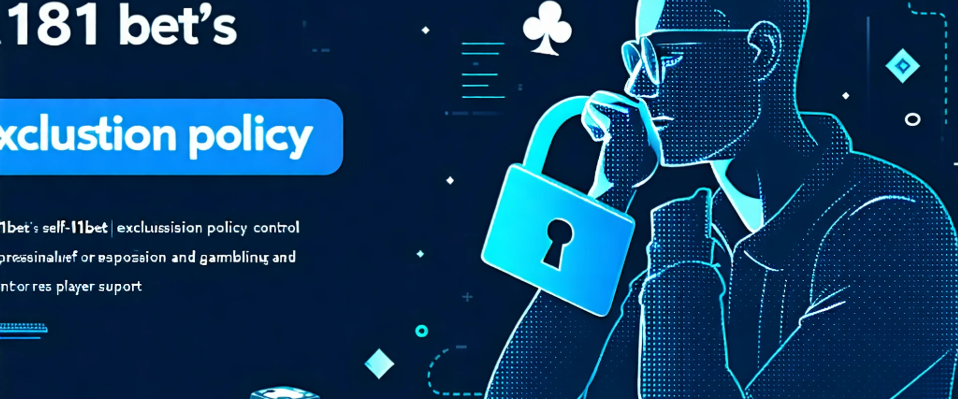 Banner Chính sách Tự loại trừ của 181BET Vietnam