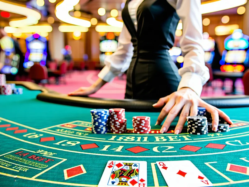 Người chia bài trực tiếp tại sòng bạc trực tuyến 181BET Việt Nam