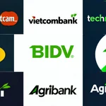 Các logo ngân hàng địa phương Việt Nam được 181BET hỗ trợ thanh toán an toàn