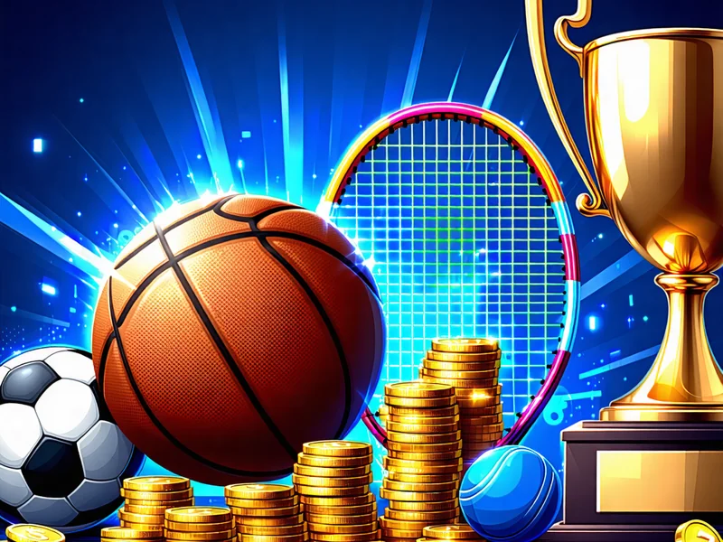 Hình ảnh khuyến mãi cá cược thể thao tại 181BET Vietnam với các biểu tượng bóng đá, bóng rổ và tỉ lệ cược