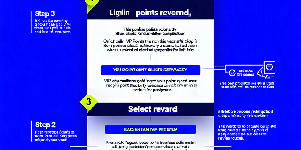 Infographic hướng dẫn từng bước đổi điểm VIP tại 181BET