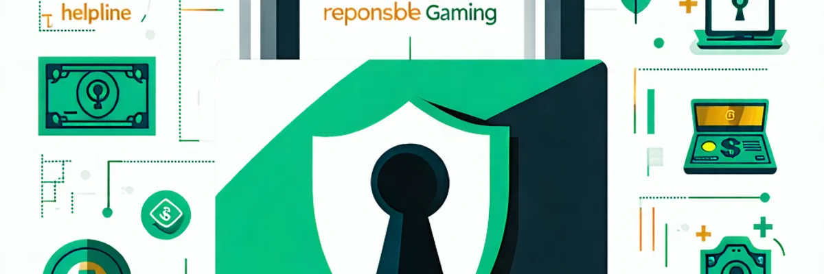 Hình ảnh biểu tượng an toàn và chơi có trách nhiệm, với ổ khóa, lá chắn và các biểu tượng hỗ trợ người chơi, thể hiện cam kết của 181BET Việt Nam về môi trường cá cược an toàn và bền vững.