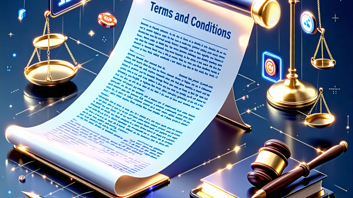 Hình ảnh đại diện cho các điều khoản và điều kiện của 181BET, nhấn mạnh sự an toàn và công bằng trong cá cược trực tuyến.