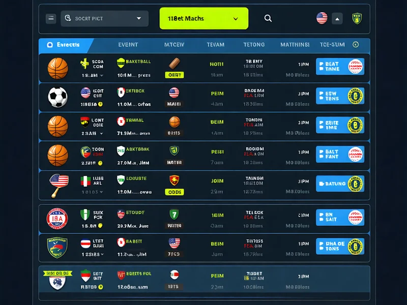 Lịch thi đấu và dự đoán chuyên gia cá cược thể thao 181BET