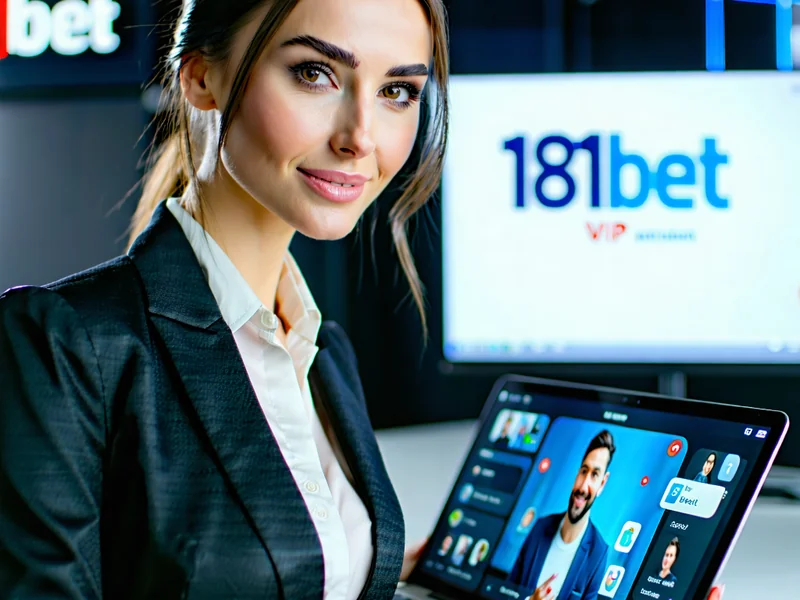 Hình ảnh một quản lý tài khoản cá nhân đang hỗ trợ khách hàng VIP của 181BET qua máy tính, thể hiện dịch vụ chăm sóc khách hàng ưu tiên và chuyên nghiệp.
